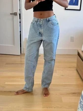 Vintage baggy Gitano light wash jeans