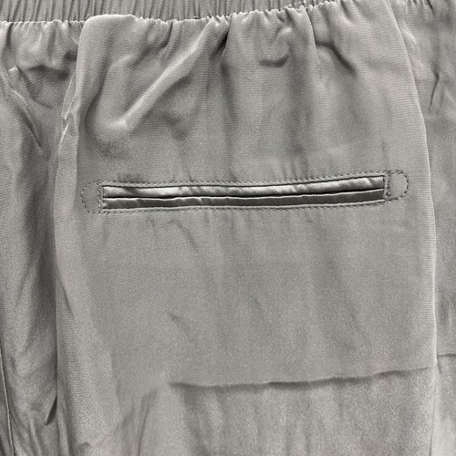 ATM, Women's Drawstring Wide Leg Cargo Pants, Grey, Size S, NWT - Picture 8 of 9