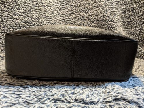 Michael Kors Kelsey mittelgroße schwarze Lederhandtasche neu mit Etikett UVP 398 $ - Bild 8 von 23