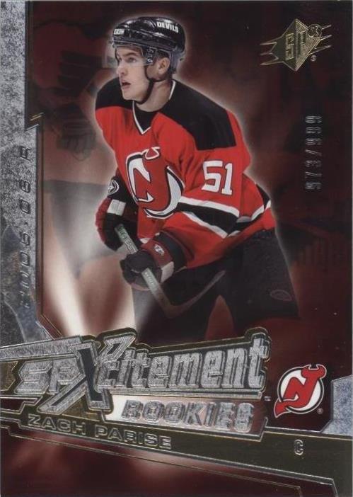 2005-06 SPx - Zach Parise #XR-ZP - 1 of 1