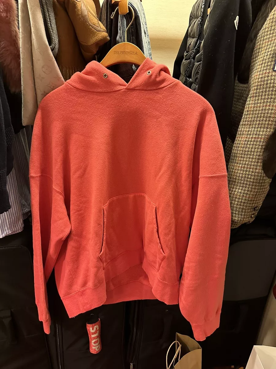 Visvim Jumbo Crash PO Faded Red Hoodie size 2/Medium