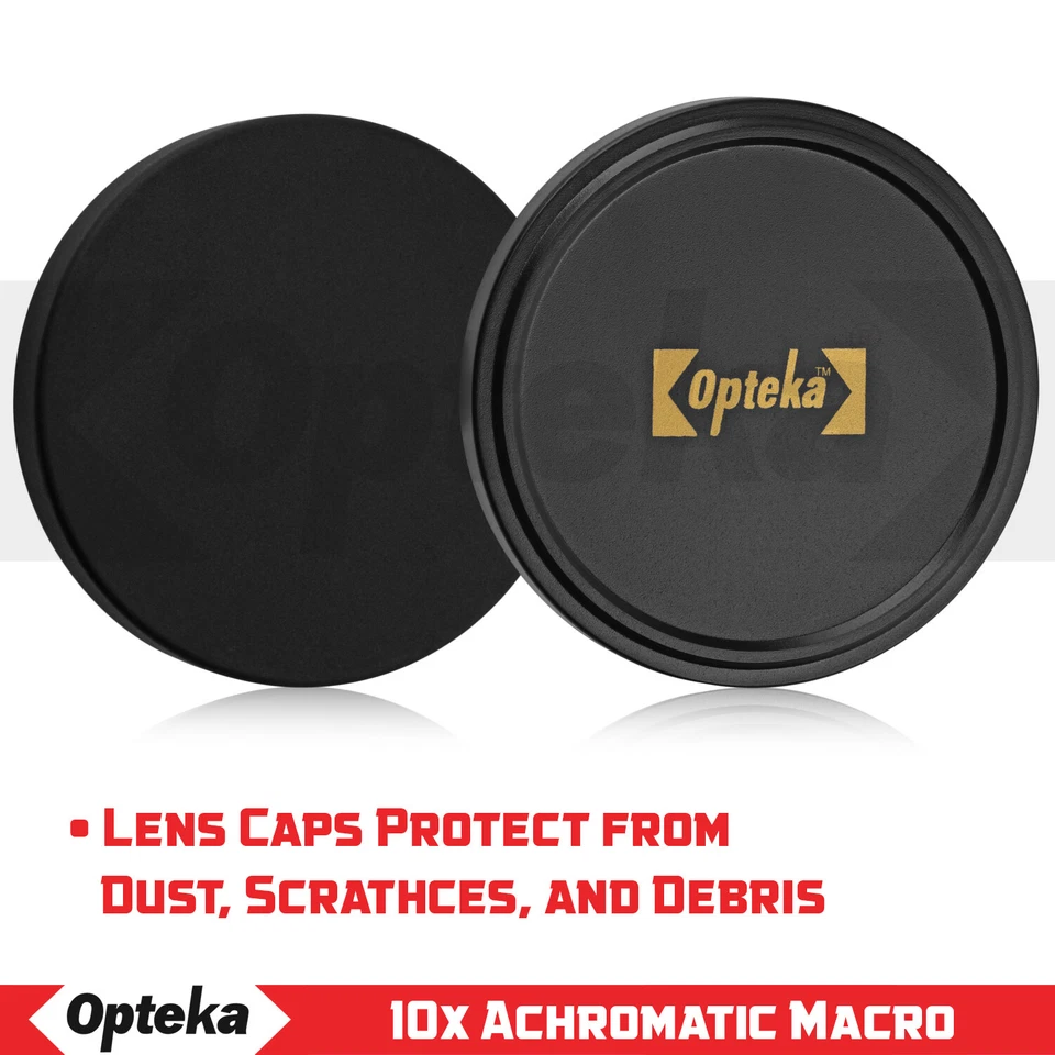Opteka 10x Close-Up Macro Lens for Canon 90D 80D 77D 70D T7i T7s T7 T6i T6 7D 6D - Image 3 of 4