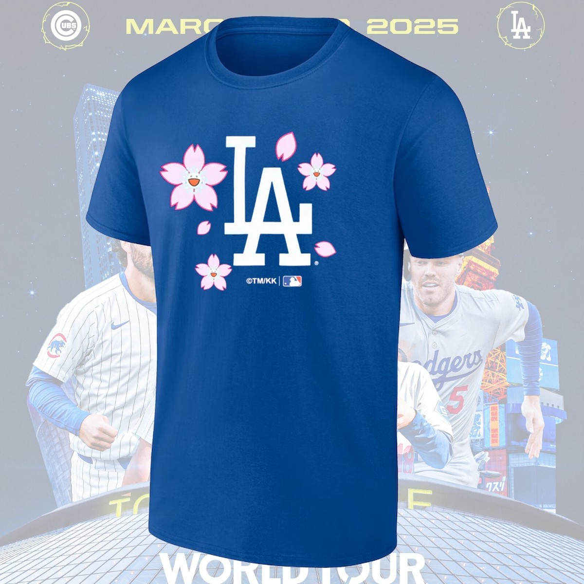 MLB■2025 MLB World Tour Short Sleeve★送料込 2025 Baseball World Tour Tokyo Series Los Angeles Dodgers
