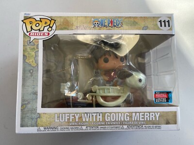 Funko Pop! One Piece Luffy With Going Merry 2022 With Broken