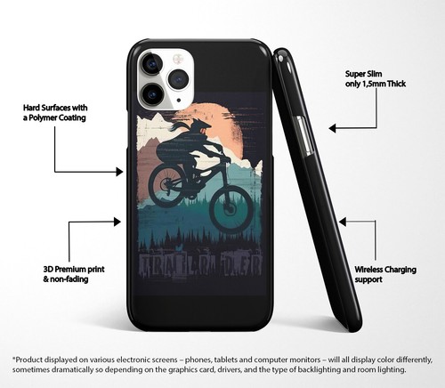Mtb Bike Downhill Cycling Iphone IPHONE 14 13 12 11 X 8 Pro Max Mini - Picture 2 of 16