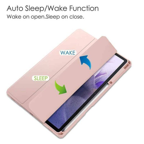 Tablet Shockproof Stand Clear Case Cover For Samsung Galaxy Tab S7 plus FE S8+ - Picture 47 of 61