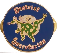 Kiwanis International District Secretaries Lapel Pin