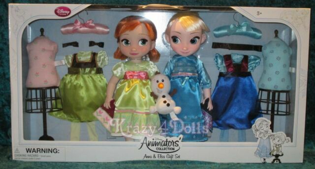 frozen deluxe doll gift set