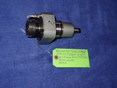 NAKAMURA TOME WT 150 ALBERTI BMT55 TURRET LIVE TOOLING ER-32 COLLET