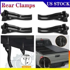 4PC Universal Fits for Hard/Soft Folding Tonneau Cover Rear Clamps Replace Parts