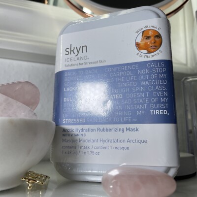 skyn iceland Solution For Stressed Skin Arctic Hydration mask vitamin C￼ NEU