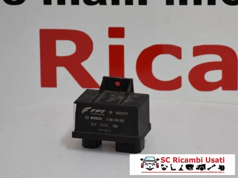 Centralina De Préchauffage Bougie Fiat Tipo 55250747 51776211 - 02655 - Photo 2/4