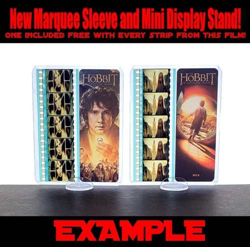 Hobbit: Viaje inesperado - Gollum / Bilbo - Tira de película de 5 celdas de 35 mm 253 - Imagen 3 de 3