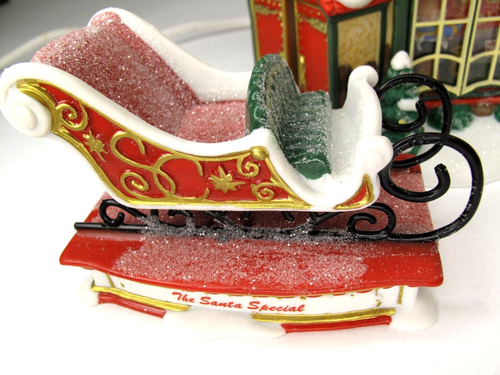 Department 56 NORTH POLE SERIES Santa's Sleigh Maker #56950 Lighted **READ** - Picture 11 of 14