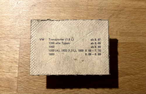 Original BOSCH Kontaktsatz, Zündkontaktsatz, Unterbrecher, 1237013057 NEU OVP VW - Picture 4 of 4