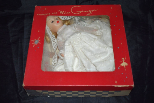 Vintage Cosmopolitan Miss Ginger Doll Tagged Dress 10.5"T - Picture 2 of 22
