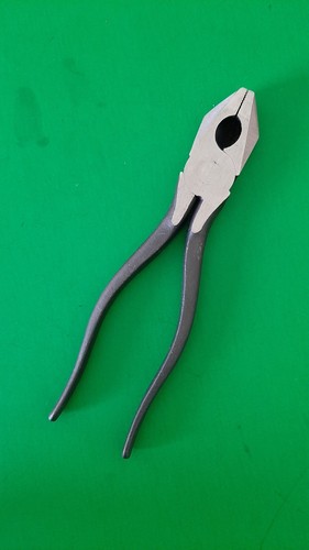 NOS NEW Vintage Utica Tools USA Heavy Duty Lineman Pliers 1950-7 - Picture 10 of 15