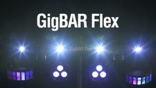 Chauvet DJ GigBAR Flex Lighting System with Derby, Par Can Lights, Footswitch...