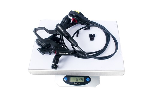 Juego de frenos de rotor de disco hidráulico para bicicleta eléctrica de montaña Zoom HB875 color negro - Imagen 7 de 7
