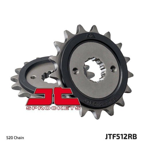 Kawasaki KLE500 06-07 JT 17 Tooth (Std) Rubber Bush Front Sprocket