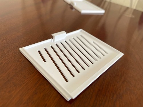 New Vented Amiga 600 White Trapdoor Memory Access Cover - Afbeelding 7 van 7