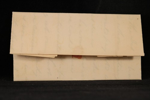 Vermont: Johnson 1839 Stampless Cover, Black Ms, Postmaster Free to St. Albans - Picture 2 of 4
