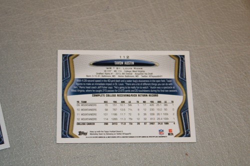 2013 Topps Football Card Complete Finish Fill Your List Set U-Pick #1-220** - Picture 227 of 446