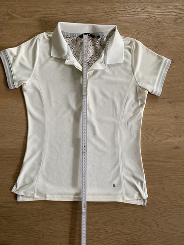 Lutha Golfshirt, Tennisshirt Damen Gr. M Eierschalenweiß - Bild 6 von 8