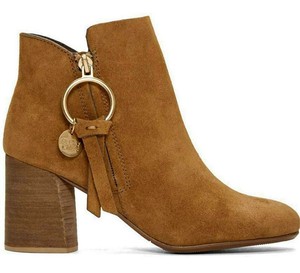 chloe velvet boots