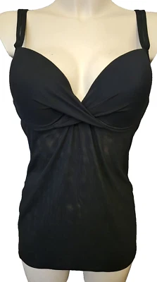 Cotton Club Designer Formend Bügel BH-Hemd Top MILLY Gr.85C UK 38C Camisole - Bild 1 von 4