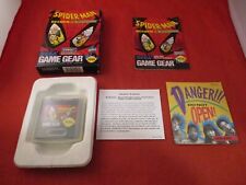 Spider-Man: Return of the Sinister Six (Sega Game Gear, 1993) COMPLETE w/ Box