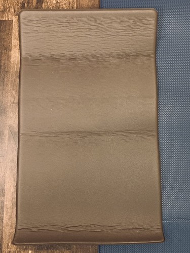 Anti Fatigue Kitchen Mat 2 Piece Set for Floor Non Slip Easy Clean Blue Textured - Picture 3 of 11