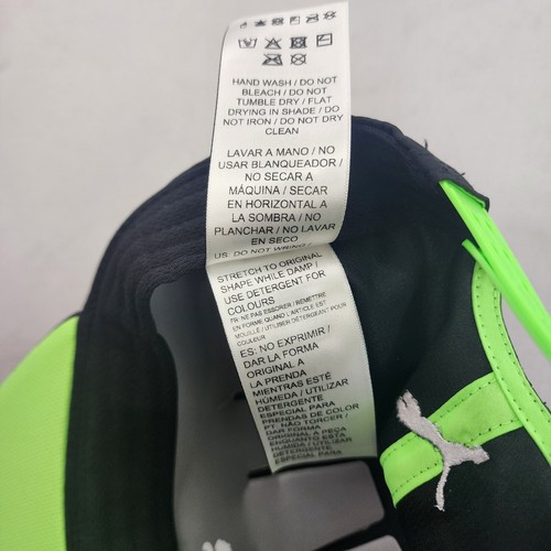 Mercedes AMG Puma Sombrero Adulto Talla Única Negro Neón 025695-01 MA - Imagen 10 de 12