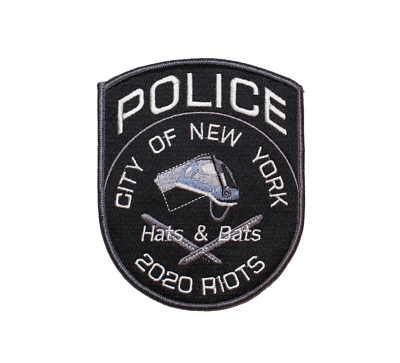 NYPD Hats & Bats 2020 Riots City of New York Police Patch | eBay