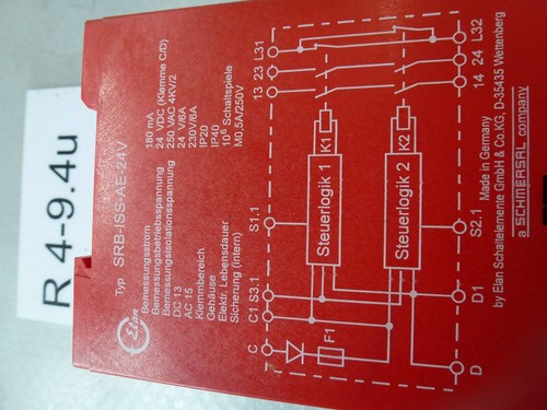 Elan SRB-ISS-AE-24V Sicherheitsrelais - Picture 3 of 3