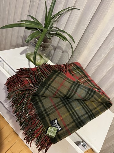 Mackintosh 100% Reine Schurwolle Made In Scotland Wohndecke. Neu mit Etikett - Bild 4 von 11