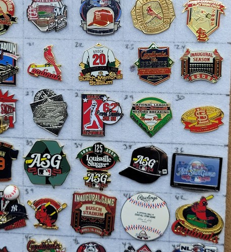 *PICK-A-PIN* ST LOUIS CARDINALS MLB Baseball Lapel Hat Pin- Various Styles - Picture 37 of 49