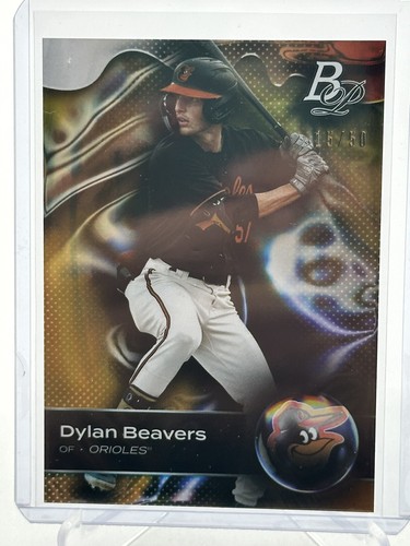 2023 Bowman Platinum Dylan Beavers /50 #TOP-82