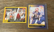 2021 Score TREVOR LAWRENCE Gold Foil Rookie Card TB1 SP 1991 Throwback Jags