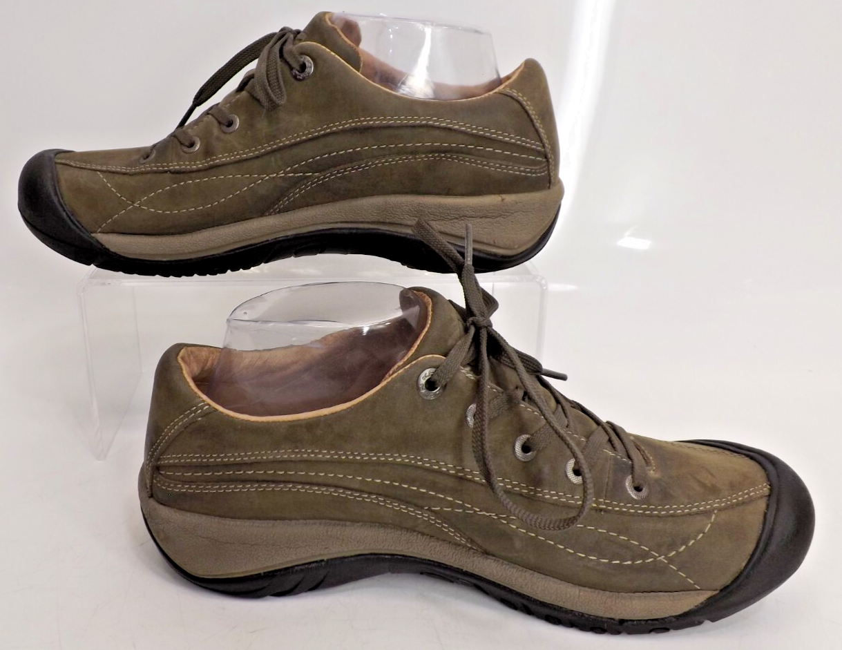 Scarpe da trekking KEEN Toyah # 53001 in pelle oliva donna taglia 9