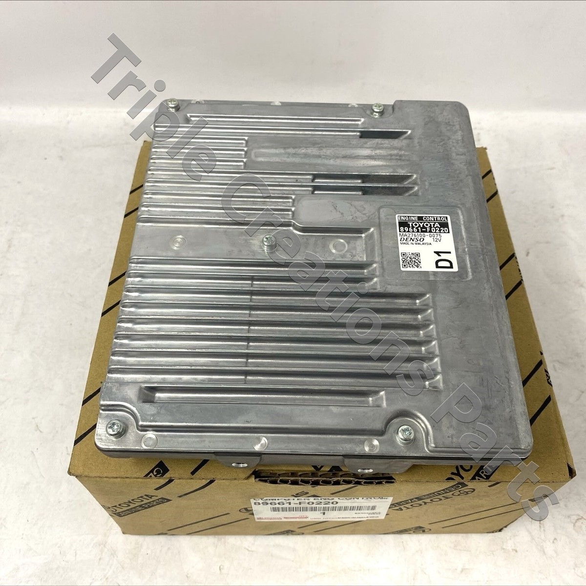 Toyota Genuine 89661F0220 Computer Engine Control 89661
