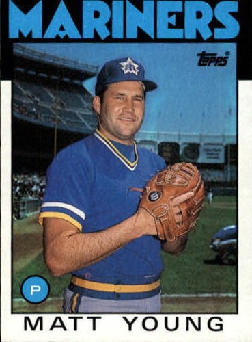 1986 Topps #676 Matt Young - NM