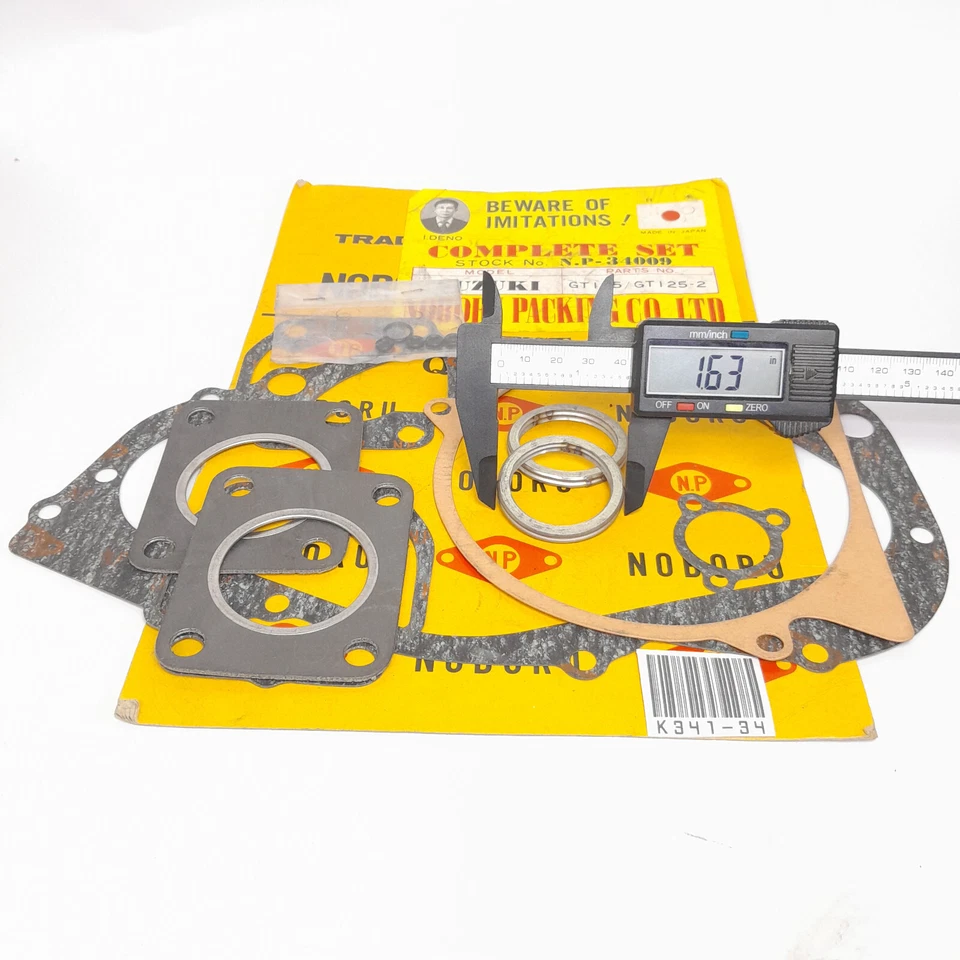 Juego completo de juntas Suzuki GT125 GT 125 NUEVO #2 Foto 3 de 3