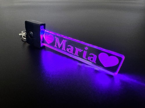 Llavero Personalizado con Luz LED - 7 Colores RGB LED Llavero - Imagen 5 de 18
