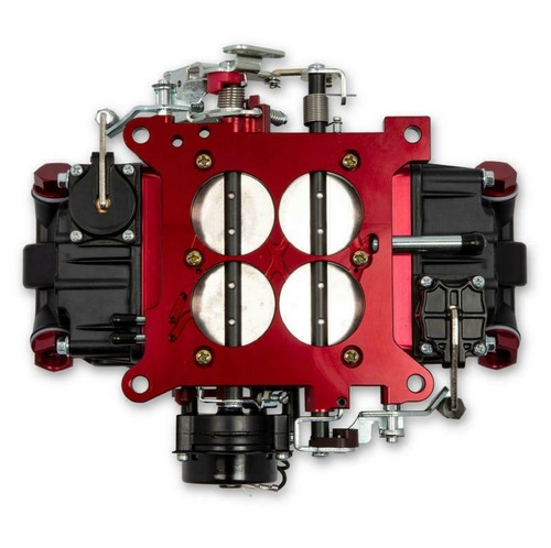 Quick Fuel Carburetor BR-67318; Brawler Street 650 cfm 4bbl Mechanical Black/Red - Bild 3 von 6