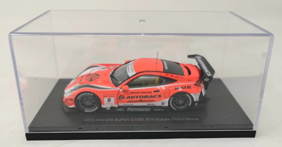 EBBRO 1/43 ARTA HSV-010 SUZUKA 700Km WINNER #8 SUPER GT500 2010 RALPH FIRMAN - Image 3 of 4