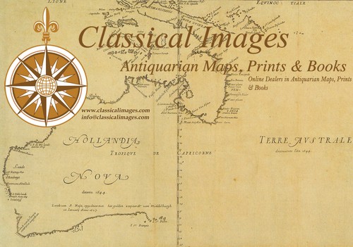 1719 Chatelain Large Antique Map of British, French, Spanish North America - GOM - Picture 4 of 4
