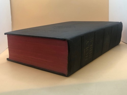 VINTAGE Catholic Holy Bible Douay Confraternity FINE BINDING 1950 OLD GOD JESUS - 第 23/24 張圖片