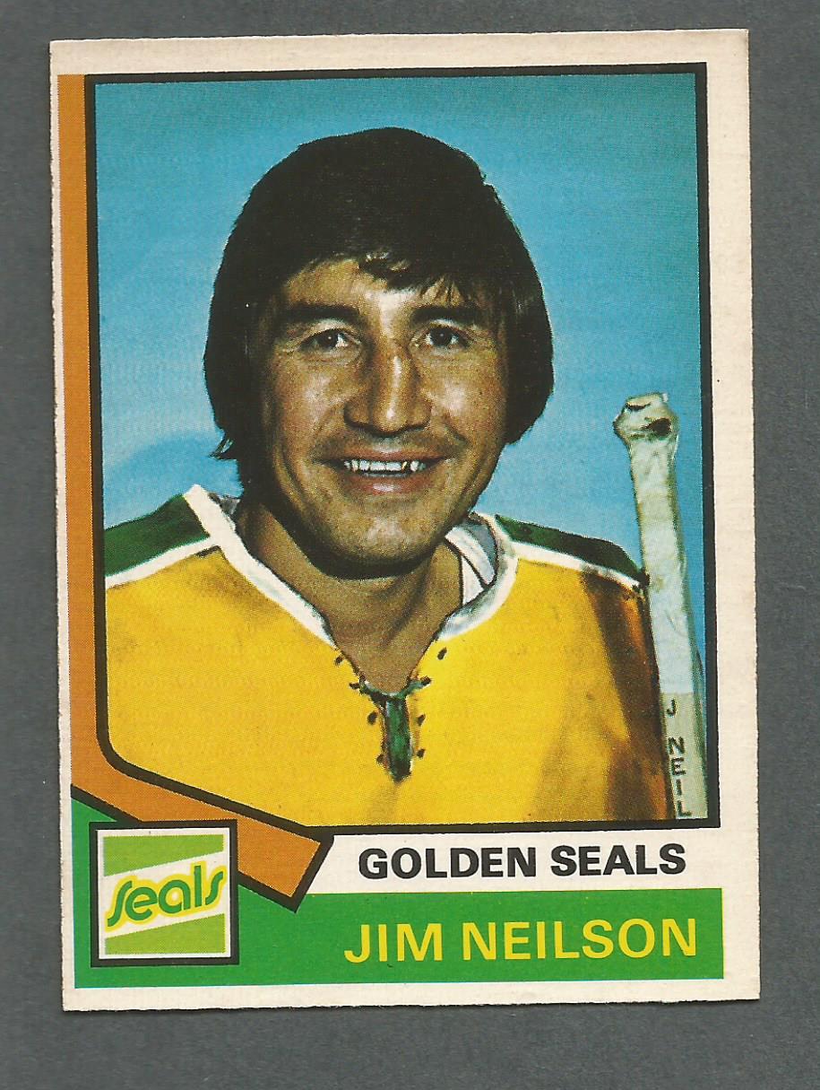 1974-75 O-Pee-Chee OPC Hockey Jim Neilson #109 California Golden Seals NM/MT