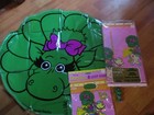 Baby Bop Birthday Party Supplies Multi-color 4pc Lot 1993 Unique Barney NOS